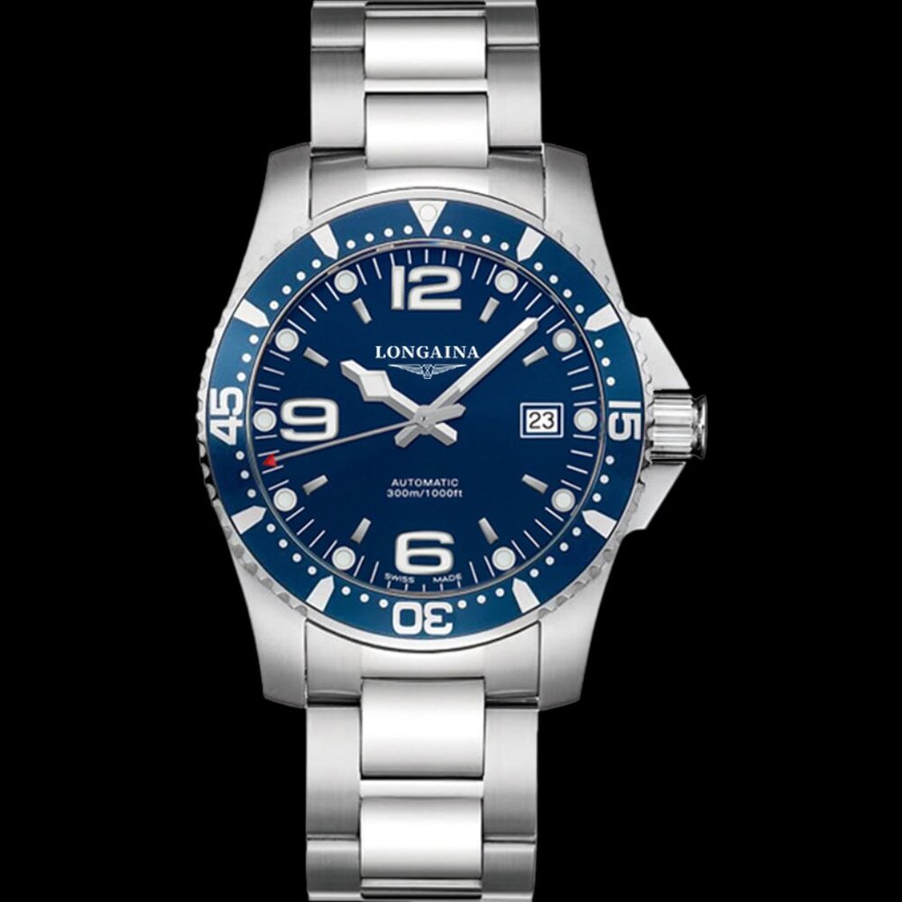 LONGAINA Men's Waterproof Fashion Watch